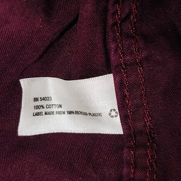 Gap Maternity Plus Size Dress NWOT XXL | Real Color is Burgundy Red not Purple - Picture 9 of 9